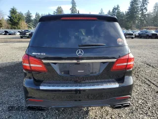 2017 Mercedes-Benz GLS with VIN 4JGDF7FE0HA755288, listed as a Copart auction lot 87901615 with 60,886 mi miles and Clean Title. Bid and sale history available at carsss.com. Image 6.