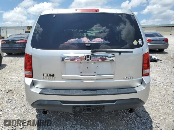 2013 Honda Pilot EX-L with VIN 5FNYF4H59DB023051, listed as a Copart auction lot 64324055 with 189,519 mi miles and Salvage title. Bid and sale history available at DreamBid. Image 6.