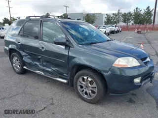 2003 Acura MDX Touring Pkg RES w/Navigation System with VIN 2HNYD18913H513056, listed as a IAAI auction lot 41560115 with 208,681 mi miles. Bid and sale history available at carsss.com. Image 1.