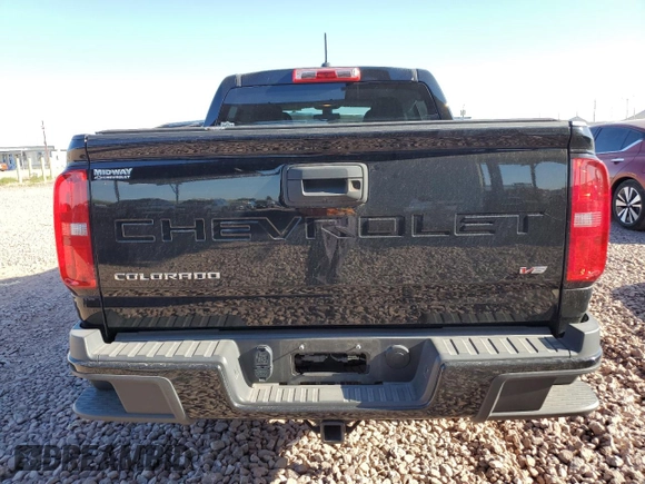 2022 Chevrolet Colorado 2WD Work Truck z VIN 1GCGSBEN9N1262898, wystawiony jako Copart lot #52826775 z przebiegiem 39 580 mil mil oraz Szkoda całkowita • Salvage title. Historia ofert i sprzedaży dostępna na DreamBid. Obrazek 6.