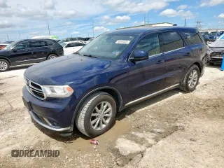 2018 Dodge Durango SXT with VIN 1C4RDHAG2JC451789, listed as a Copart auction lot 59547045 with 100,964 mi miles and Salvage title. Bid and sale history available at DreamBid. Image 1.