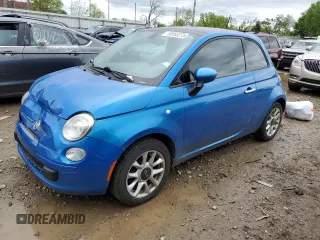2017 FIAT 500 Pop with VIN 3C3CFFKR5HT603071, listed as a Copart auction lot 58053275 with 160,112 mi miles and Clean title. Bid and sale history available at DreamBid. Image 1.
