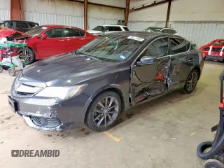 2016 Acura ILX with VIN 19UDE2F30GA024109, listed as a Copart auction lot 58494055 with 142,799 mi miles and Salvage title. Bid and sale history available at DreamBid. Image 1.