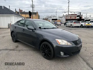 2006 Lexus IS 250 with VIN JTHCK262062006386, listed as a Copart auction lot 52054335 with 194,983 mi miles and Clean Title. Bid and sale history available at DreamBid. Image 1.