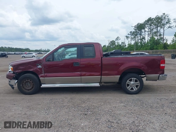 2005 Ford F-150 STX z VIN 1FTRX12W35NB25224, wystawiony jako IAAI lot #42224219 z przebiegiem 152 272 mil mil oraz . Historia ofert i sprzedaży dostępna na DreamBid. Obrazek 14.