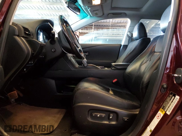 2014 Lexus RX 350 with VIN 2T2ZK1BA4EC133835, listed as a Copart auction lot 63265485 with 268,279 mi miles and Salvage title. Bid and sale history available at DreamBid. Image 7.