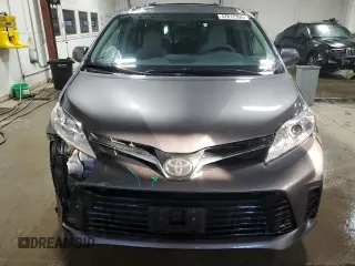 2019 Toyota Sienna LE with VIN 5TDJZ3DC3KS212181, listed as a Copart auction lot 42812395 with 110,974 mi miles and Salvage Title. Bid and sale history available at carsss.com. Image 5.