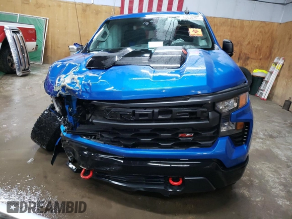 2022 Chevrolet Silverado 1500 Custom Trail Boss with VIN 3GCPDCED1NG581334, listed as a Copart auction lot 43430205 with 36,650 mi miles and Non Repairable. Bid and sale history available at DreamBid. Image 5.