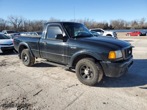 2005 Ford Ranger XL with VIN 1FTYR10U05PA26856, listed as a Copart auction lot 42805775 with 150,139 mi miles and Salvage Title. Bid and sale history available at carsss.com. Image 4.