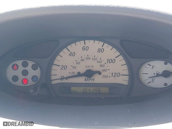 2002 Toyota ECHO with VIN JTDAT123920230177, listed as a IAAI auction lot 42030596 with 184,146 mi miles. Bid and sale history available at carsss.com. Image 7.