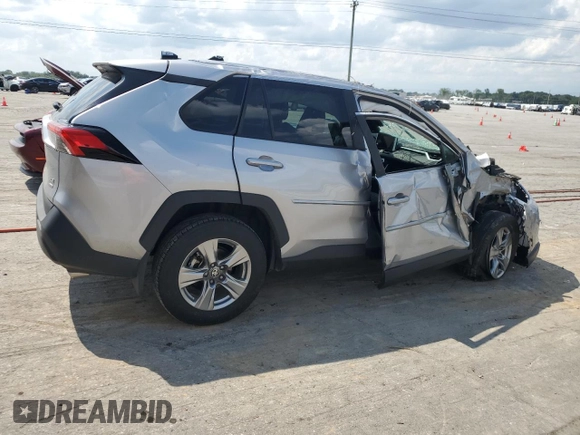 2024 Toyota RAV4 XLE with VIN 2T3P1RFV2RC435325, listed as a Copart auction lot 64044865 with 14,054 mi miles and Salvage title. Bid and sale history available at DreamBid. Image 3.