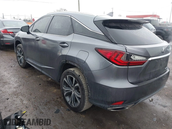 2022 Lexus RX with VIN 2T2HZMAAXNC240110, listed as a IAAI auction lot 41454571 with 79,465 mi miles. Bid and sale history available at carsss.com. Image 3.
