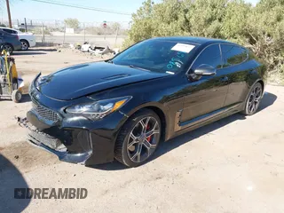 2021 Kia Stinger GT2 with VIN KNAE55LC3M6089699, listed as a IAAI auction lot 41035872 with 81,192 mi miles. Bid and sale history available at carsss.com. Image 17.