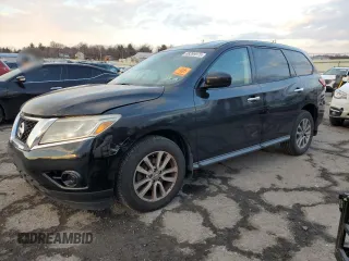 2013 Nissan Pathfinder S with VIN 5N1AR2MM7DC646896, listed as a Copart auction lot 88399975 with 0 mi miles and Salvage Title. Bid and sale history available at carsss.com. Image 1.