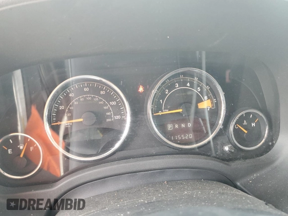 2017 Jeep Compass High Altitude with VIN 1C4NJCEB7HD156023, listed as a Copart auction lot 60522455 with 115,520 mi miles and Clean title. Bid and sale history available at DreamBid. Image 9.