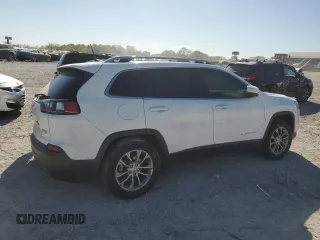 2020 Jeep Cherokee Latitude Plus with VIN 1C4PJLLB6LD552299, listed as a Copart auction lot 53294425 with 98,813 mi miles and Salvage title. Bid and sale history available at DreamBid. Image 3.