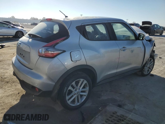 2016 Nissan Juke SL with VIN JN8AF5MR1GT608907, listed as a Copart auction lot 83183814 with 126,070 mi miles and Salvage Title. Bid and sale history available at carsss.com. Image 3.