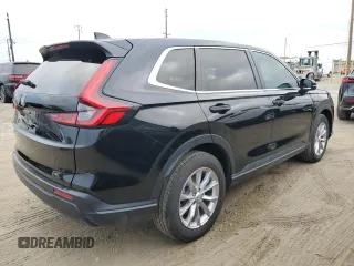 2025 Honda CR-V EX with VIN 2HKRS4H43SH411186, listed as a Copart auction lot 53816295 with 9,172 mi miles and Salvage Title. Bid and sale history available at DreamBid. Image 3.