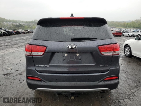 2017 Kia Sorento EX with VIN 5XYPHDA53HG233305, listed as a Copart auction lot 50397343 with 80,009 mi miles and Salvage title. Bid and sale history available at DreamBid. Image 6.