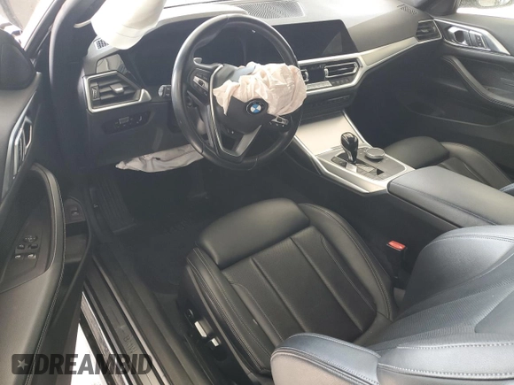 2022 BMW 4 Series 430i xDrive with VIN WBA73AP06NCH67486, listed as a Copart auction lot 51782045 with Not Provided miles and Salvage Title. Bid and sale history available at DreamBid. Image 8.
