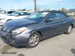 2007 Toyota Camry Solara SE with VIN 4T1FA38PX7U120560, listed as a IAAI auction lot 41937584 with 128,012 mi miles. Bid and sale history available at carsss.com. Image 2.