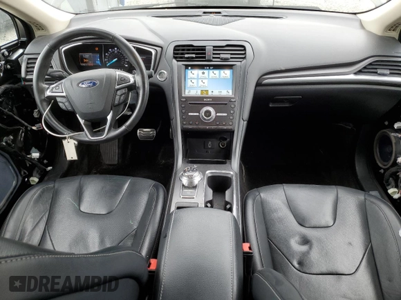2017 Ford Fusion Titanium with VIN 3FA6P0D93HR389152, listed as a Copart auction lot 62600135 with 147,645 mi miles and Salvage title. Bid and sale history available at DreamBid. Image 8.