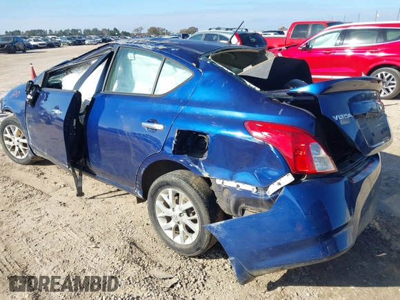 2018 Nissan Versa SV with VIN 3N1CN7AP2JL845703, listed as a IAAI auction lot 41081090 with Not Provided miles. Bid and sale history available at carsss.com. Image 3.