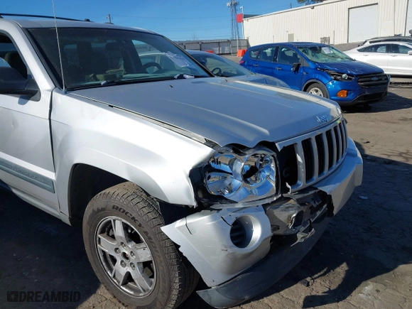2006 Jeep Grand Cherokee Laredo with VIN 1J4GR48K06C177358, listed as a IAAI auction lot 41861415 with 1 mi miles. Bid and sale history available at carsss.com. Image 6.