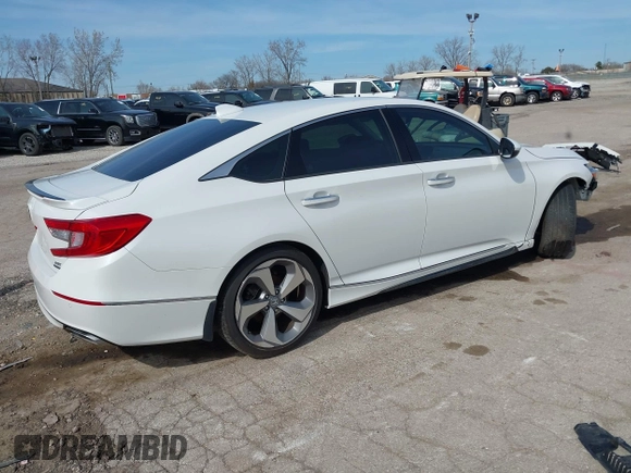 2019 Honda Accord Touring with VIN 1HGCV2F98KA010158, listed as a IAAI auction lot 41914888 with 46,960 mi miles and . Bid and sale history available at DreamBid. Image 4.