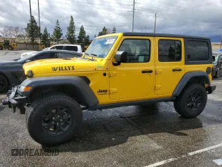 2020 Jeep Wrangler Unlimited Sport z VIN 1C4HJXDM2LW289101, wystawiony jako Copart lot #48896365 z przebiegiem 52 536 mil mil oraz Szkoda całkowita • Salvage title. Historia ofert i sprzedaży dostępna na DreamBid. Obrazek 1.