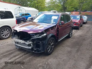 2023 BMW X3 xDrive30i with VIN 5UX53DP00P9N61328, listed as a IAAI auction lot 40506143 with 16,960 mi miles. Bid and sale history available at carsss.com. Image 17.