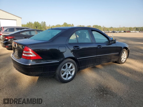 2006 Mercedes-Benz C with VIN WDBRF54J96F745713, listed as a Copart auction lot 70890424 with 44,335 mi miles and Clean Title. Bid and sale history available at DreamBid. Image 3.
