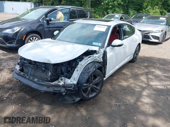 2024 Acura Integra Technology with VIN 19UDE4H61RA012072, listed as a IAAI auction lot 42608969 with 32,517 mi miles and . Bid and sale history available at DreamBid. Image 18.