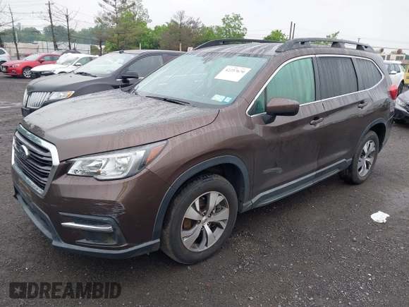 2019 Subaru Ascent Premium with VIN 4S4WMAFD9K3413983, listed as a IAAI auction lot 42257670 with 64,087 mi miles and . Bid and sale history available at DreamBid. Image 17.