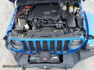 2022 Jeep Gladiator Rubicon with VIN 1C6JJTBM4NL107942, listed as a Copart auction lot 81231664 with 17,245 mi miles and Salvage Title. Bid and sale history available at carsss.com. Image 12.
