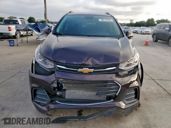 2021 Chevrolet Trax LT with VIN KL7CJPSM1MB365880, listed as a Copart auction lot 60519295 with 4,960 mi miles and Salvage title. Bid and sale history available at DreamBid. Image 5.