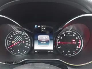2018 Mercedes-Benz C 43 AMG with VIN WDDWK6EBXJF654008, listed as a IAAI auction lot 41403965 with 80,280 mi miles and . Bid and sale history available at DreamBid. Image 7.