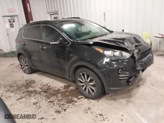2019 Kia Sportage EX with VIN KNDPNCAC0K7606712, listed as a IAAI auction lot 41652131 with 71,013 mi miles. Bid and sale history available at carsss.com. Image 1.