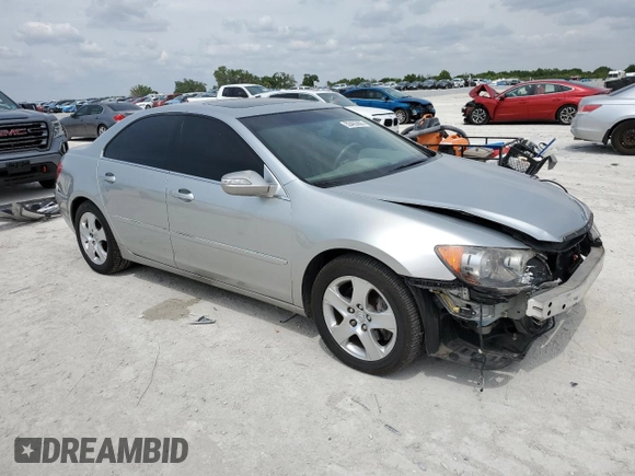 2007 Acura RL Technology with VIN JH4KB16697C004575, listed as a Copart auction lot 50403805 with 138,040 mi miles and Non repairable. Bid and sale history available at DreamBid. Image 4.