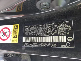 2016 Lexus ES 330 with VIN JTHBK1GG8G2226179, listed as a IAAI auction lot 42320452 with 201,593 mi miles and . Bid and sale history available at DreamBid. Image 9.