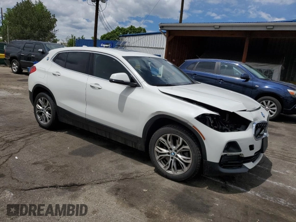 2018 BMW X2 xDrive28i z VIN WBXYJ5C38JEF79686, wystawiony jako Copart lot #56988735 z przebiegiem 103 799 mil mil oraz Szkoda całkowita • Salvage title. Historia ofert i sprzedaży dostępna na DreamBid. Obrazek 4.