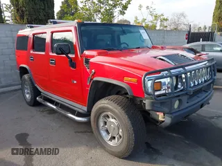 2004 Hummer H2 z VIN 5GRGN23U54H116844, wystawiony jako IAAI lot #41492587 z przebiegiem 190 341 mil mil oraz . Historia ofert i sprzedaży dostępna na DreamBid. Obrazek 1.