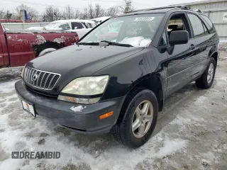 2002 Lexus RX 300 with VIN JTJHF10U820245848, listed as a Copart auction lot 44628965 with 198,690 mi miles and Clean Title. Bid and sale history available at carsss.com. Image 1.