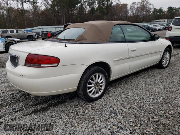 2001 Chrysler Sebring LXi z VIN 1C3EL55U81N557611, wystawiony jako Copart lot #85875574 z przebiegiem 225 083 mil mil oraz Czysty tytuł • Clean title. Historia ofert i sprzedaży dostępna na DreamBid. Obrazek 3.