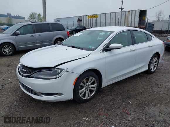 2016 Chrysler 200 Limited with VIN 1C3CCCAB3GN103842, listed as a IAAI auction lot 41940847 with 200,153 mi miles and . Bid and sale history available at carsss.com. Image 22.