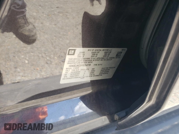 2015 Chevrolet Suburban LT с VIN 1GNSCJKC5FR254778, выставлен на аукционе Copart как лот 62424055 с пробегом 179 219 миль миль и Списание • Salvage title. История ставок и продаж доступна на DreamBid. Изображение 13.