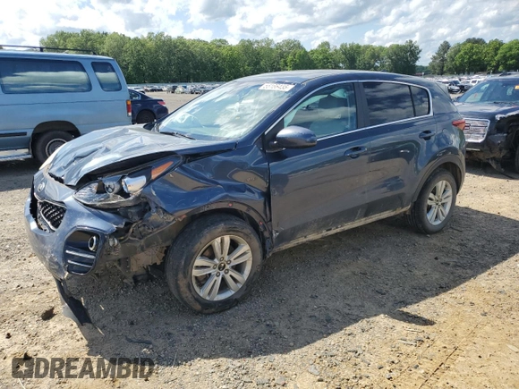 2017 Kia Sportage LX z VIN KNDPMCAC9H7195919, wystawiony jako Copart lot #55166435 z przebiegiem 116 678 mil mil oraz Czysty tytuł • Clean title. Historia ofert i sprzedaży dostępna na DreamBid. Obrazek 1.