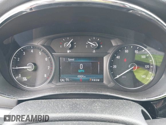 2019 Buick Encore Preferred with VIN KL4CJASB0KB858150, listed as a IAAI auction lot 42054631 with 43,624 mi miles. Bid and sale history available at carsss.com. Image 7.