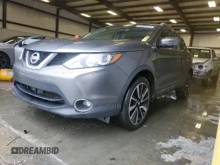 2017 Nissan Rogue Sport SL with VIN JN1BJ1CR9HW141490, listed as a Copart auction lot 44951515 with 53,063 mi miles and Salvage Title. Bid and sale history available at carsss.com. Image 1.