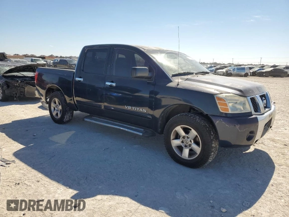 2007 Nissan Titan XE with VIN 1N6BA07A87N216984, listed as a Copart auction lot 46000555 with 152,238 mi miles and Clean Title. Bid and sale history available at carsss.com. Image 4.